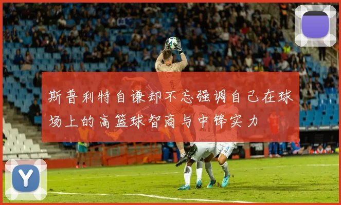 斯普利特自谦却不忘强调自己在球场上的高篮球智商与中锋实力